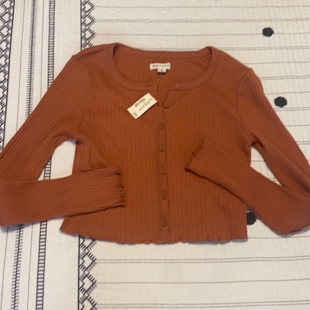 new burnt orange top